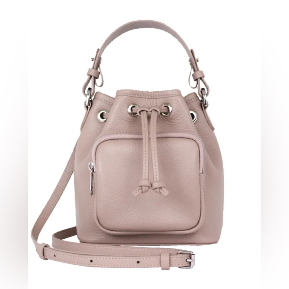 Pond Los Angeles: Le Poche Bucket Bag Rose